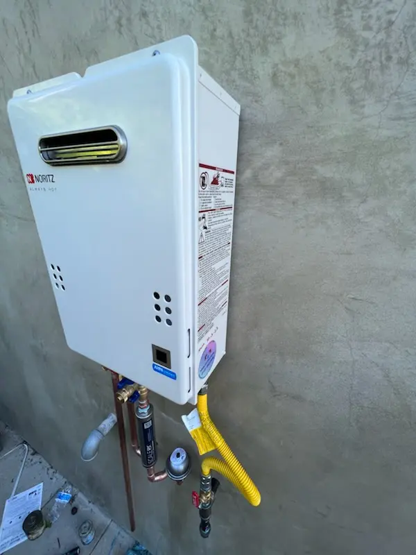 Tankless water heater installation for Ferry Hill homes
